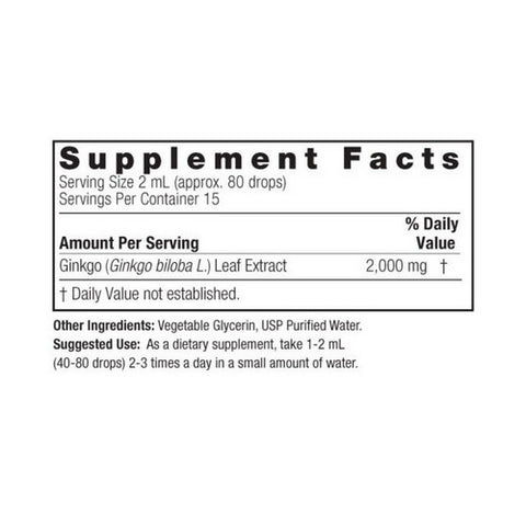 Nature's Answer, Ginkgo Leaf, 2 Oz