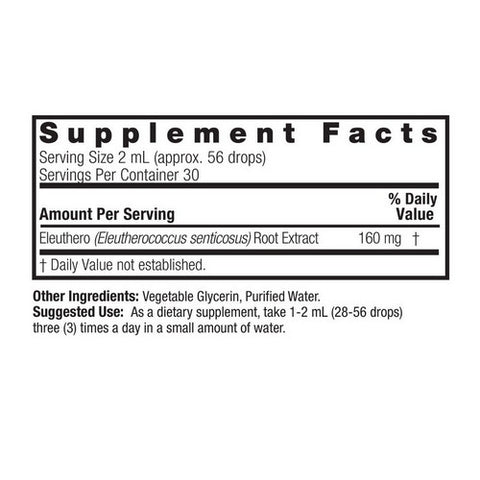 Nature's Answer, Siberian Eleuthero, Alcohol Free Extract 2 FL Oz