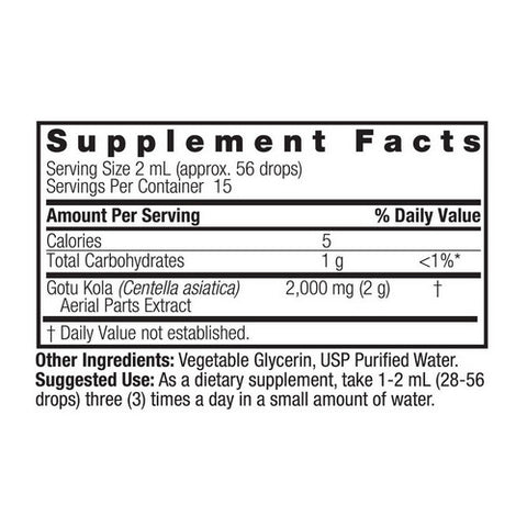 Nature's Answer, Gotu-Kola Herb, ALCOHOL FREE, 1 OZ