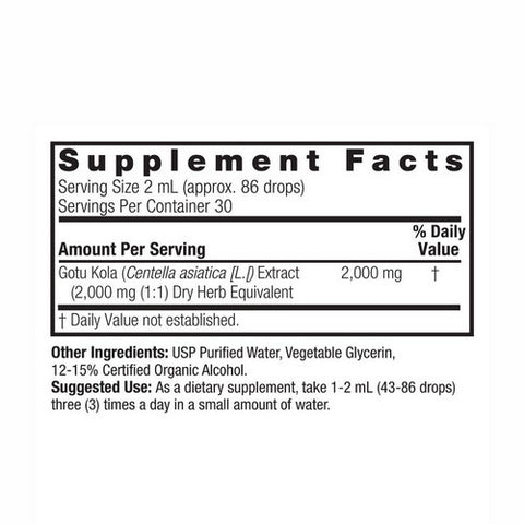 Nature's Answer, Gotu-Kola Herb, 2 Oz