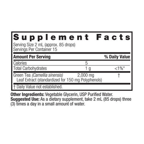 Nature's Answer, Green Tea, ALCOHOL FREE, 1 OZ