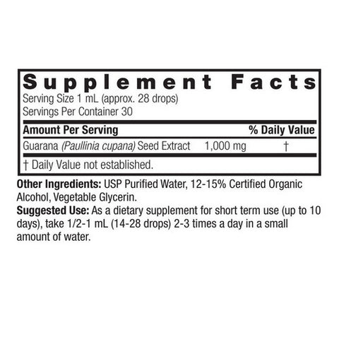 Nature's Answer, Guarana Seed, 1 Oz