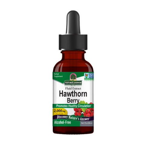 Nature's Answer, Hawthorn, ALCOHOL FREE, 1 OZ