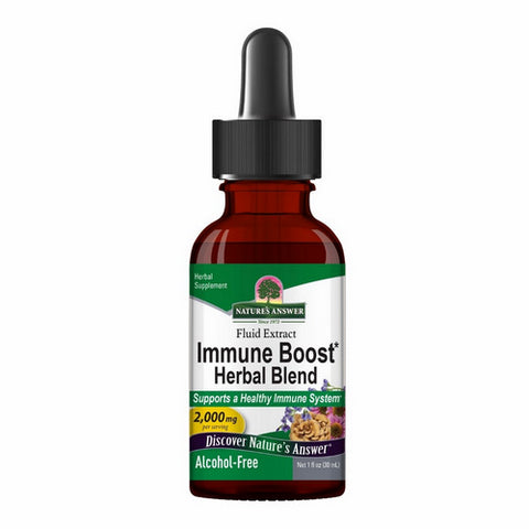 Nature's Answer, Immune Boost Alcohol Free, ALCOHOL FREE, 1 OZ