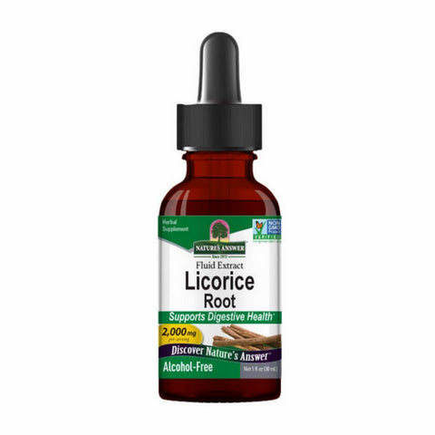 Nature's Answer, Licorice Root, ALCOHOL FREE, 1 OZ