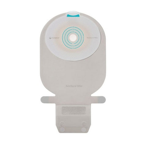 Coloplast, Filtered Ostomy Pouch SenSura  Mio One-Piece System Maxi 2 Inch Stoma Drainable Flat, Pre-Cut, Box Of 10