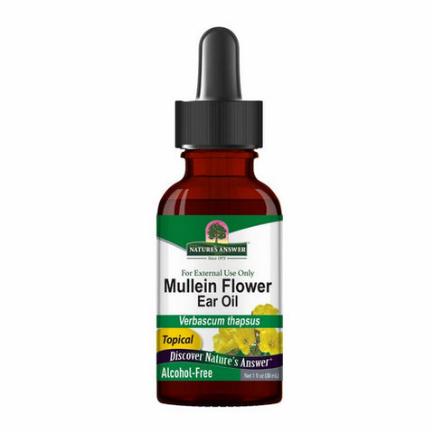 Nature's Answer, Mullein Flower Oil, Extract 1 FL Oz