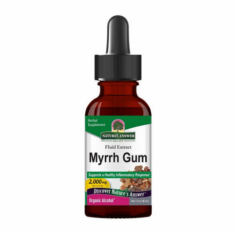 Nature's Answer, Myrrh Oleo-Gum-Resin, ORGANIC, 1 OZ