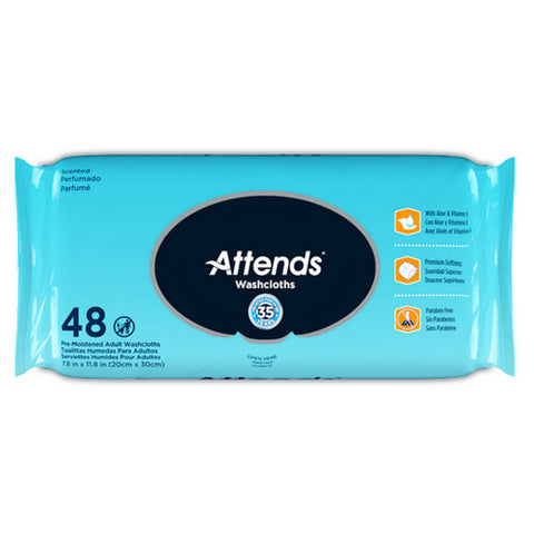 Attends, Personal Wipe Personal Wipe, Pack Of 48