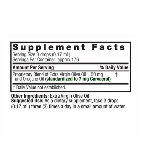 Nature's Answer, Oil Of Oregano Leaf, 1 Oz