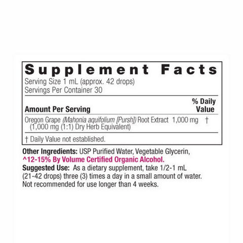 Nature's Answer, Oregon Grape Root, 1 FL Oz