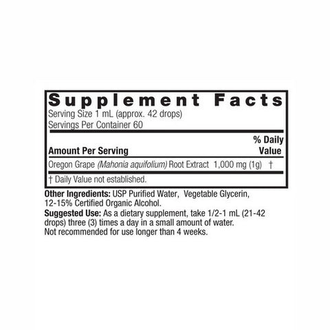 Nature's Answer, Oregon Grape Root, 2 Oz