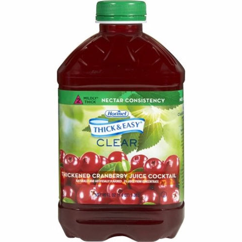 Hormel, Thickened Beverage Bottle Cranberry Juice Cocktail Flavor 48030, Count of 6
