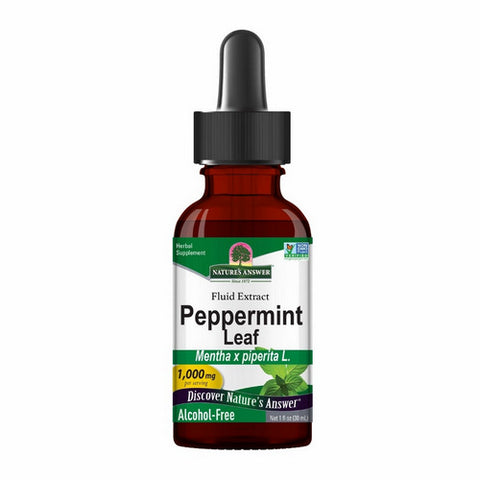 Nature's Answer, Peppermint Herb, Alcohol Free Extract 1 FL Oz