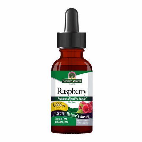 Nature's Answer, Red Raspberry Leaf, ORGANIC, ALCOHOL FREE, 1 OZ