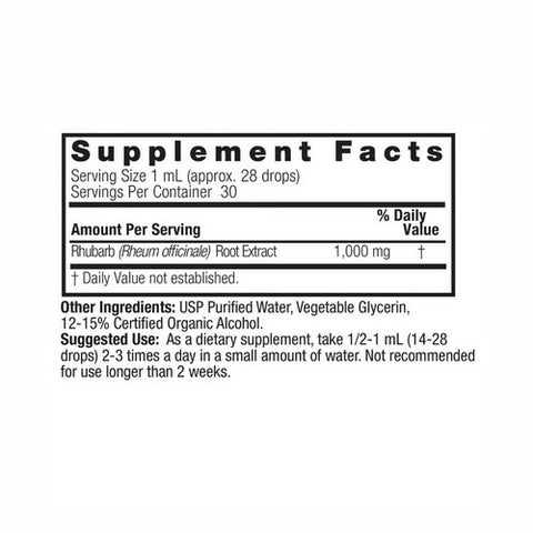 Nature's Answer, Rhubarb Root Extract, 1 Oz