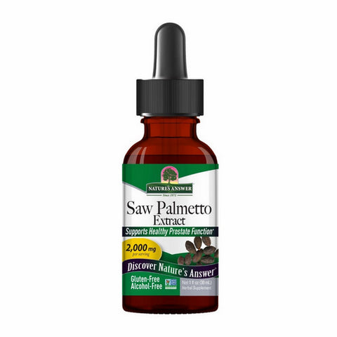 Nature's Answer, Saw Palmetto Berry, ALCOHOL FREE, 1 OZ