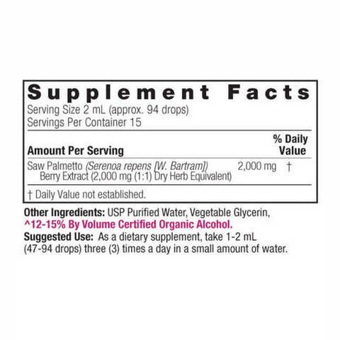 Nature's Answer, Saw Palmetto Berry, Extract 1 FL Oz