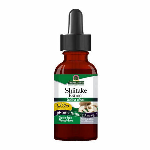 Nature's Answer, Shiitake Extract Alcohol Free, 1 Oz