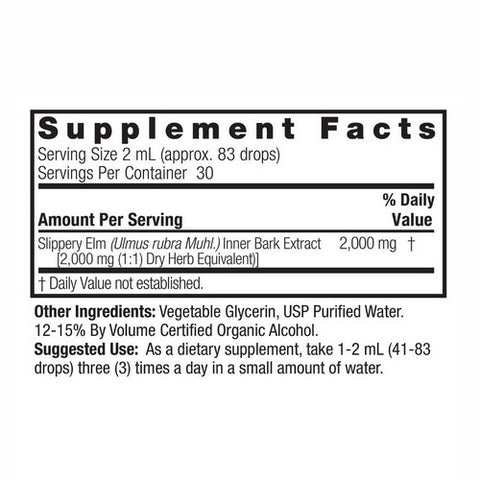 Nature's Answer, Slippery Elm Bark, Extract 2 FL Oz