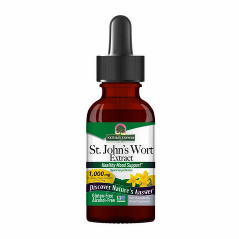 Nature's Answer, St. Johns Wort, ALCOHOL FREE, 1 OZ