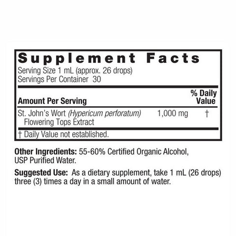 Nature's Answer, St. Johns Wort, Extract 1 FL Oz