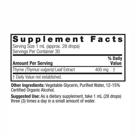 Nature's Answer, Thyme Extract, 1 FL Oz