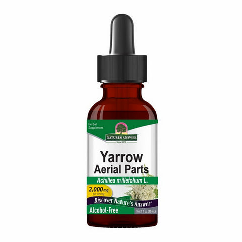 Nature's Answer, Yarrow Flowers, ALCOHOL FREE, 1 OZ