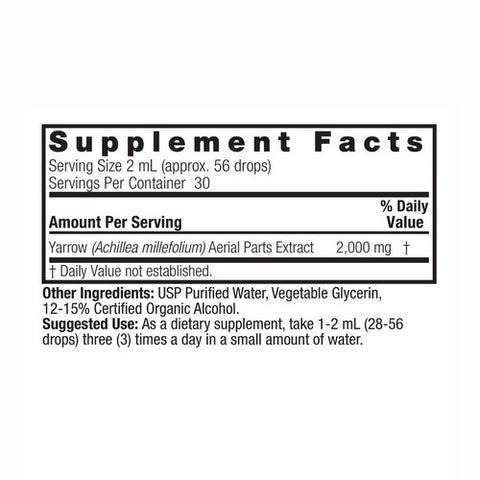 Nature's Answer, Yarrow Flowers, 2 Oz