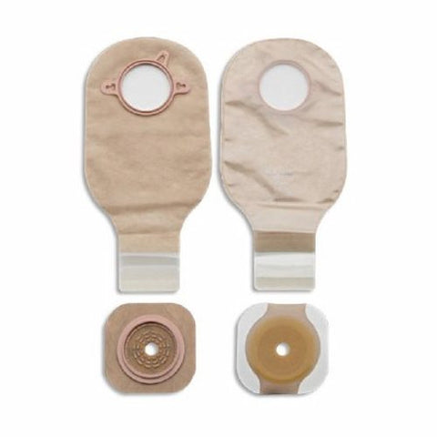Hollister, Ileostomy Colostomy Pouch Two-Piece System 12 Inch Length Flat 19056, Box Of 5