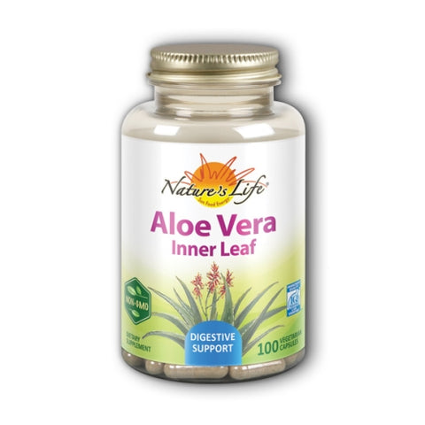 Nature's Life, Aloe Vera Inner Leaf, 100 Caps