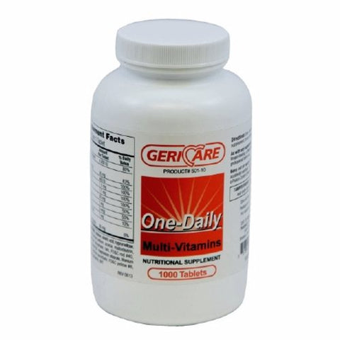 McKesson, Multivitamin Supplement Geri-Care Tablet 1000 per Bottle, Count of 1