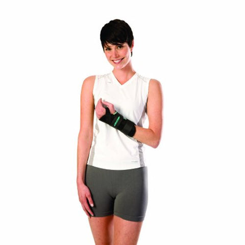 DJO, Wrist Brace Aluminum / Foam / Nylon Left Hand Black Small 05WSL, Count of 1