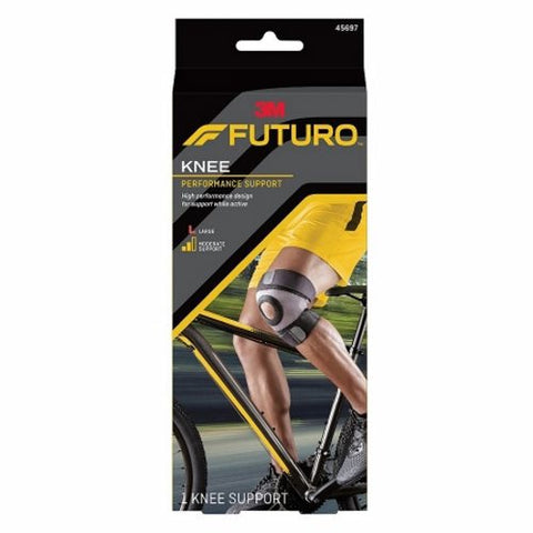 3M, Knee Brace Large Pull-On / Hook and Loop Strap Closure 17 to 19 Inch 45697ENR, Count of 12