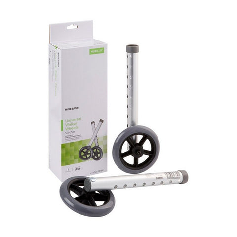 McKesson, Universal Walker Wheels 5 Inch, Count of 25