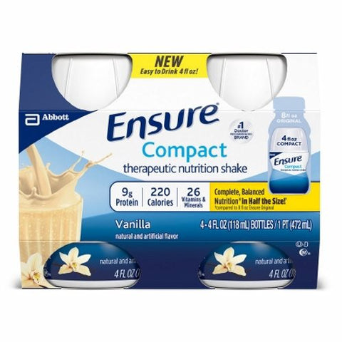 Abbott Nutrition, Oral Supplement Ensure Compact, 4 Oz (Case Of 6)
