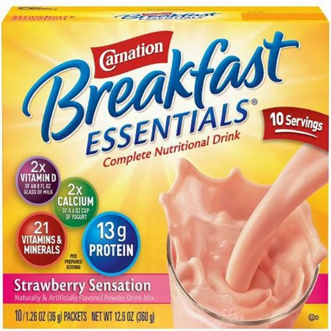 Nestle Healthcare Nutrition, Oral Supplement Strawberry Sensation Flavor Powder, Case Of 6