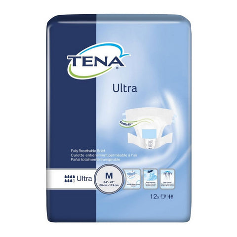 Tena, Unisex Adult Incontinence Brief, 1 Pack