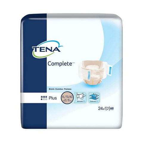Tena, Unisex Adult Incontinence Brief, Count of 24