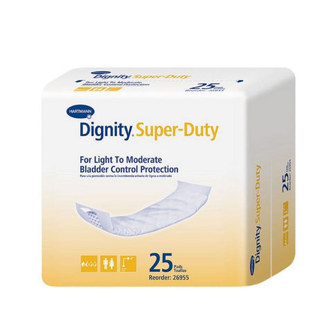Hartmann Usa Inc, Incontinence Liner Dignity  4 X 12 Inch Moderate Absorbency Polymer Core One Size Fits Most Adult Un, Case Of 8