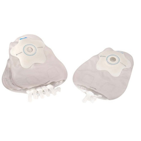 Coloplast, Urostomy Pouch SenSura  Mio Concave One-Piece System 1-3/16 Inch Stoma Drainable Concave, Pre-Cut, Box Of 10