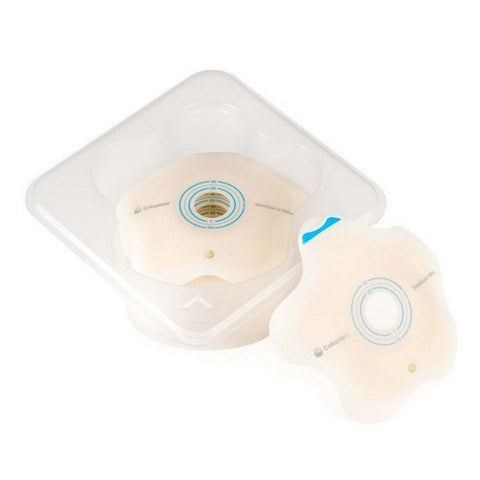 Coloplast, Ostomy Barrier SenSura  Mio Convex Flip Pre-Cut, Standard Wear Green Code 3/4 Inch Stoma, Box Of 5