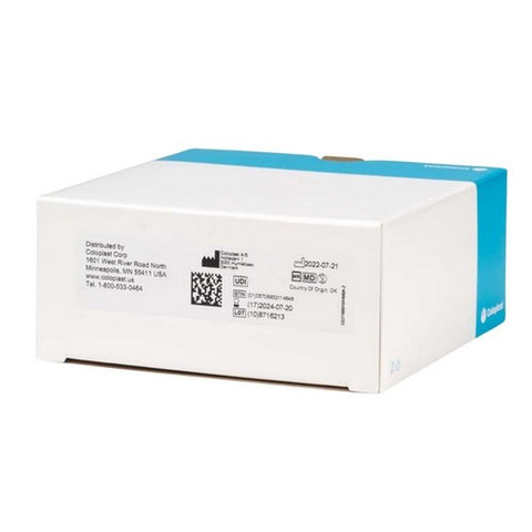 Coloplast, Ostomy Barrier SenSura  Mio Convex Flip Pre-Cut, Standard Wear Green Code 3/4 Inch Stoma, Box Of 5