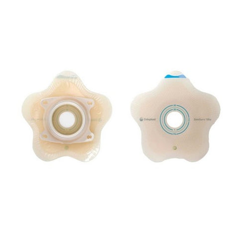 Coloplast, Ostomy Barrier SenSura  Mio Convex Flip Pre-Cut, Standard Wear Blue Code 1-3/8 Inch Stoma, Box Of 5