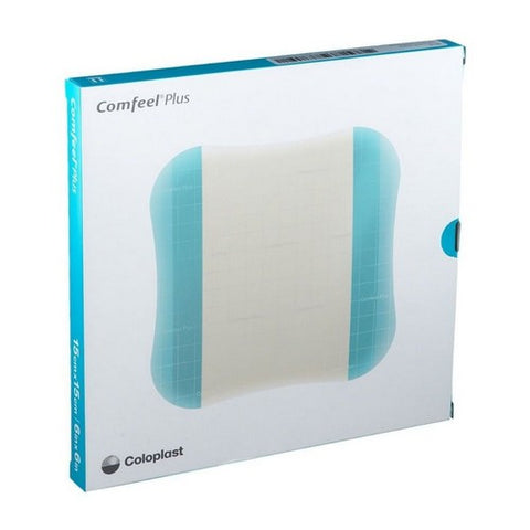 Coloplast, Hydrocolloid Dressing Comfeel  Plus Ulcer 4 X 4 Inch Square Sterile, Box Of 10