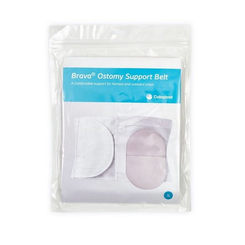 Coloplast, Ostomy Support Belt Brava  X-Large, 40 to 46 Inch Waist, White, Box Of 1