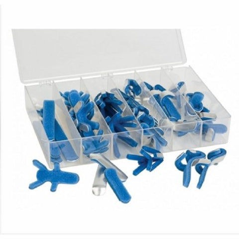 DJO, Finger Splint PROCARE  Strip, Frog, Baseball Aluminum Left or Right Hand Silver Assorted Sizes, Count of 1
