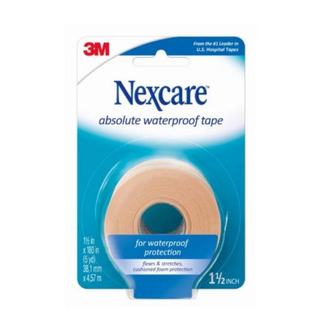Nexcare, Waterproof Medical Tape Absolute Tan 1-1/2 Inch X 5 Yard Foam NonSterile, Count of 1