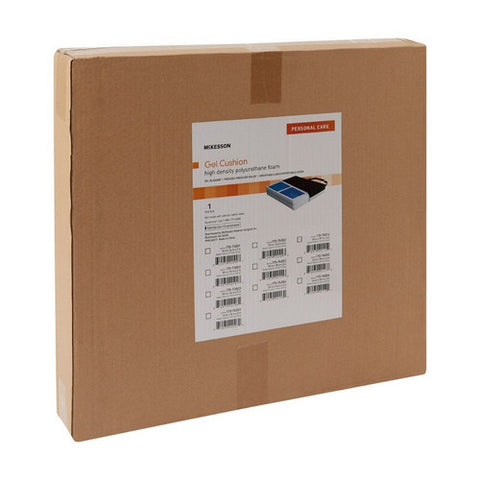 McKesson, Seat Cushion McKesson 20 W X 18 D X 3 H Inch Foam / Gel, Count of 4