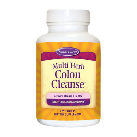Nature's Secret, Multi-Herb Colon Cleanse, 275 Tabs